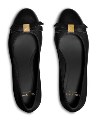 Women's Deco Bow Ballet Pumps