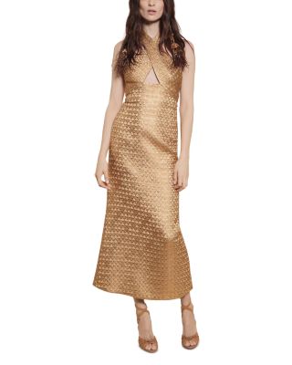 Jacquard Long Dress
