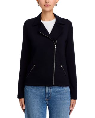 French Terry Moto Jacket