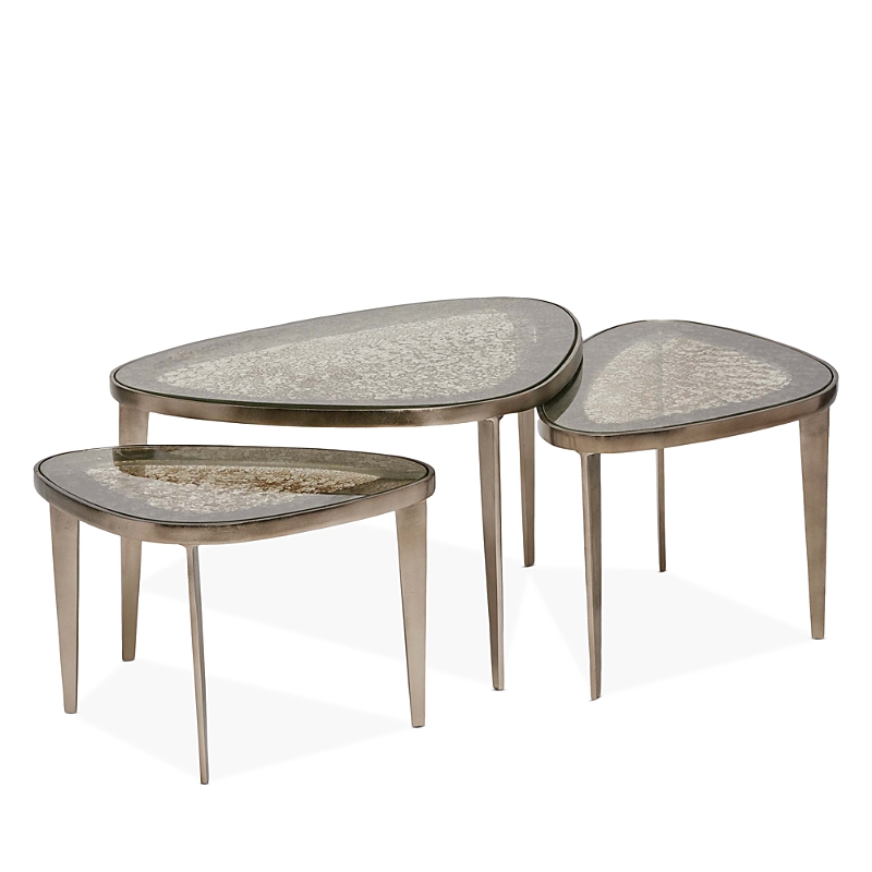 Interlude Home Jan Bunching Cocktail Tables In Brown