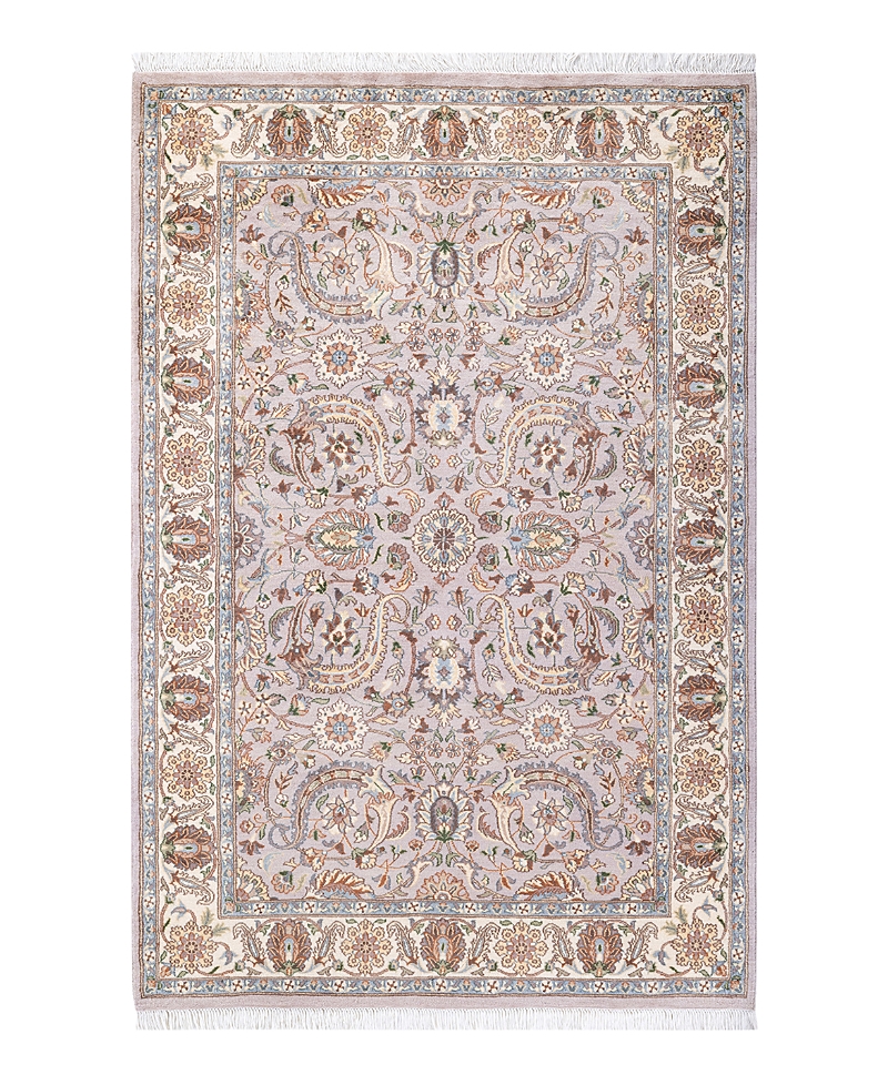 Bloomingdale's Mogul M1328 Area Rug, 4'3x6'4 In Gray