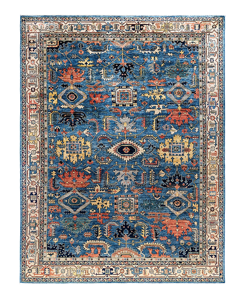 Bloomingdale's Serapi M0103-84 Area Rug, 8'11x11'9 In Blue
