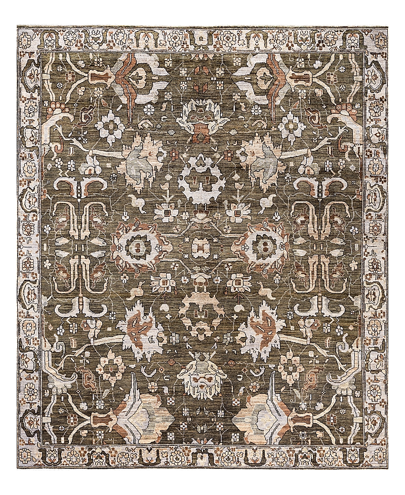 Bloomingdale's Serapi M0103-273 Area Rug, 8'1x9'9 In Green