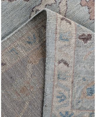 Bloomingdale's Colorful Oushak M0103-45 Area Rug, 8'2"x9'7"