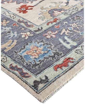Bloomingdale's Colorful Oushak M0103-50 Area Rug, 8'0"x9'10"