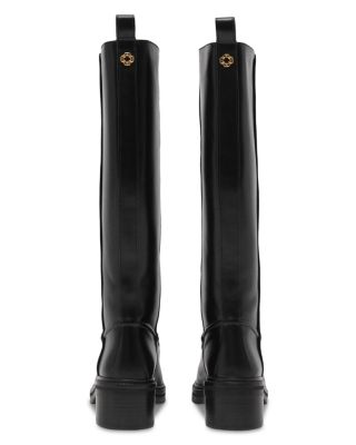 Women's Leather Riding Boots