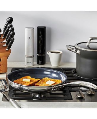 Clad CFX 10" Stainless Steel Ceramic Nonstick Fry Pan 