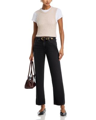 Featherweight Baggy Dre Low Rise Boyfriend Jeans in Jet Black