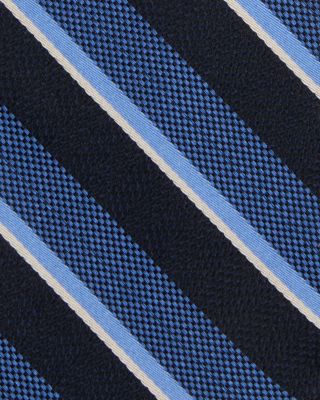 Silk Classic Stripe Tie - Exclusive