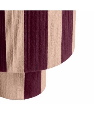 Guinevere Striped Cotton Table Lamp