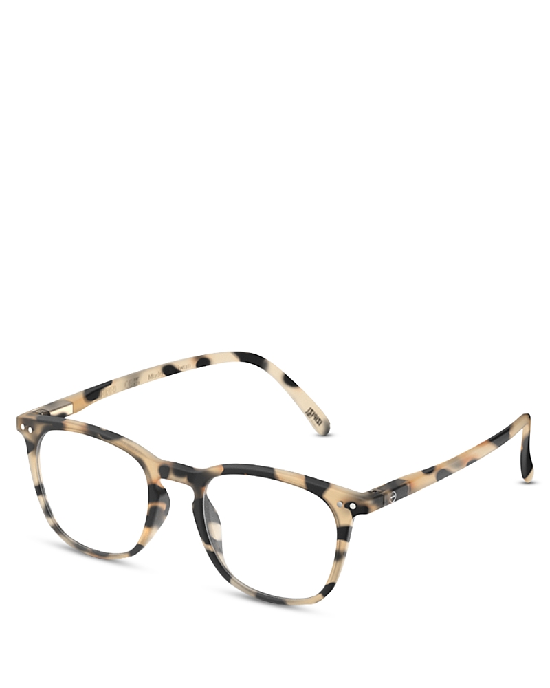 Izipizi Collection E Square Blue Light Glasses, 47mm In Brown