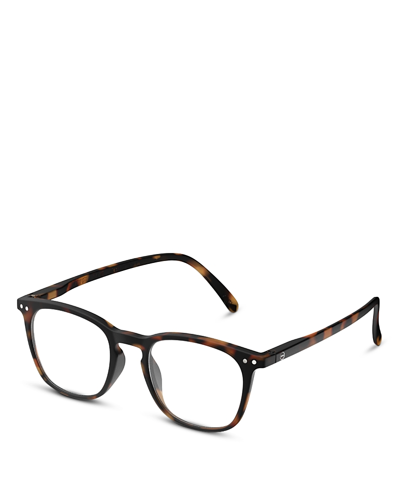 Izipizi Collection E Square Blue Light Glasses, 47mm In Black