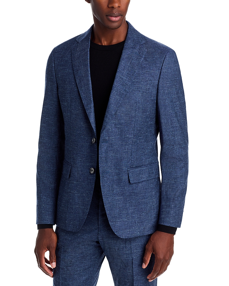 Boss Melange Solid Slim Fit Suit Jacket