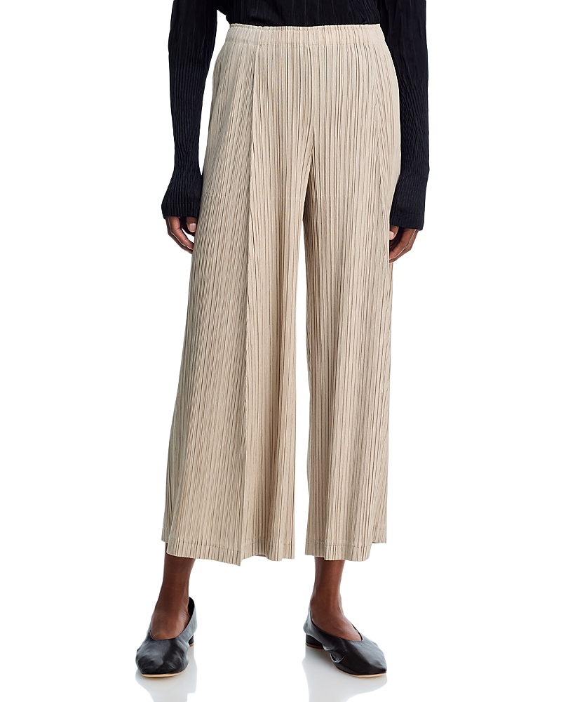 Issey Miyake Thicker Bottoms 1 Trousers In Neutral