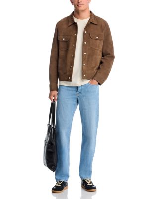 Suede Trucker Jacket