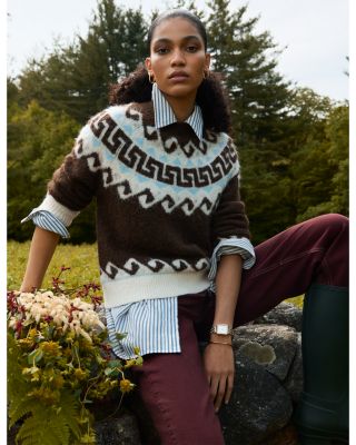 Crewneck Fair Isle Sweater - Exclusive