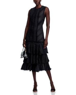 Maceio Lace Tiered Dress