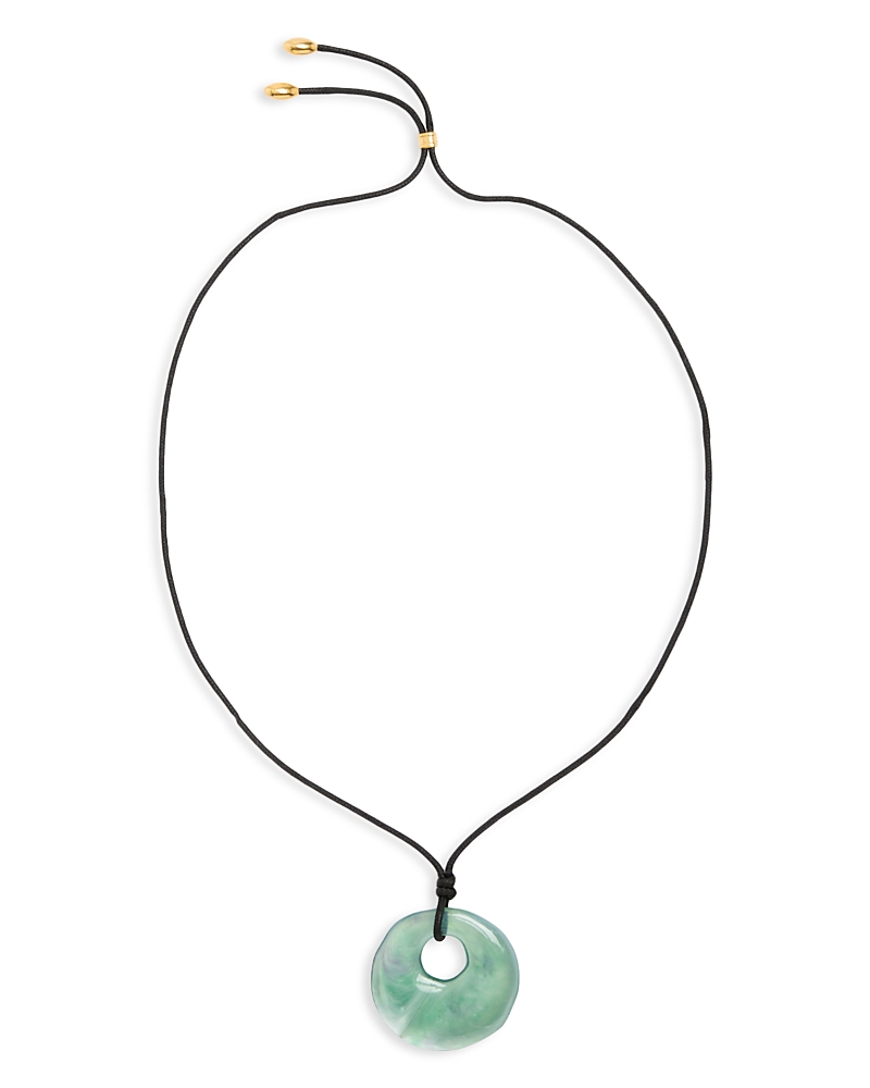 Ben-amun Resin Necklace, 14.5 In Green