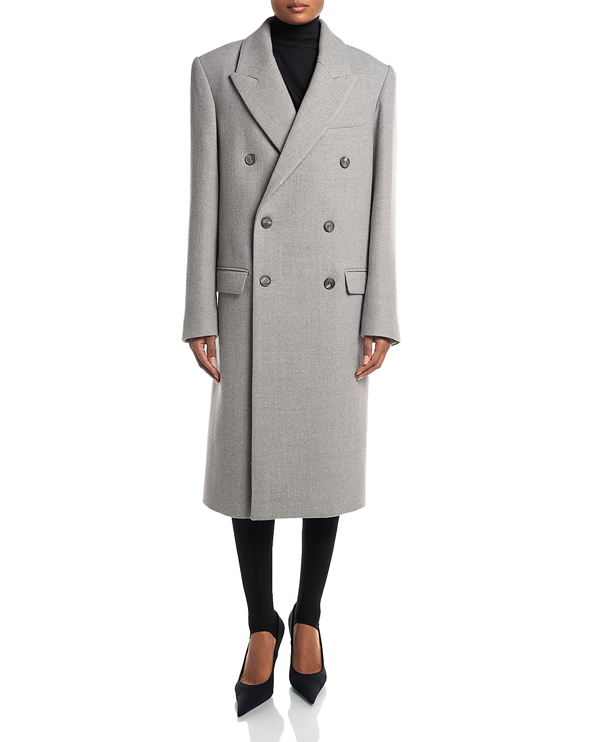 Wardrobe. nyc Classic Double Breasted Wool Coat