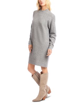 Mock Neck Sweater Dress