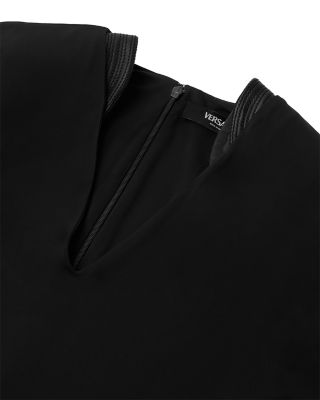 Stretch Crepe Midi Dress