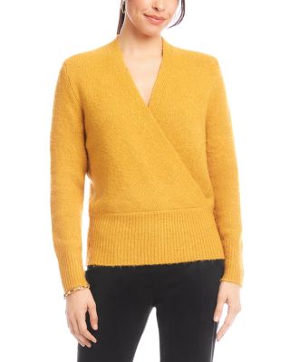 Faux Wrap Sweater