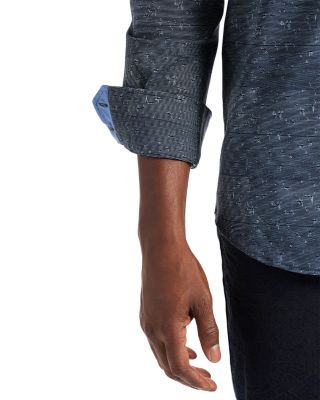 Doyer Long Sleeve Printed Knit Shirt