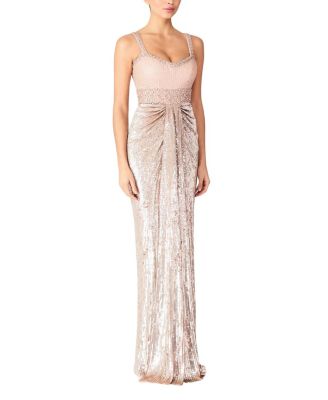  Only You Embellished Draped Maxi Dress
