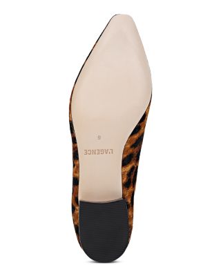 Women's Suzanne II Leopard Print Calf Hair Flats
