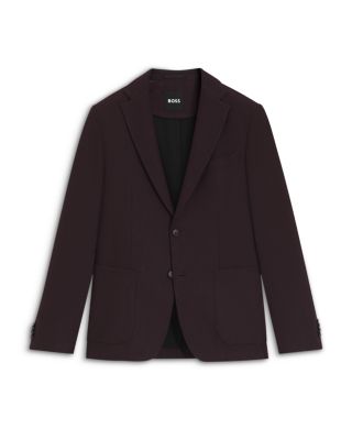 Hanry Slim Fit Tech Flannel Jersey Unstructured Sport Coat