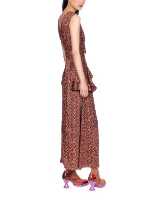 Wallpaper Medley Maxi Dress