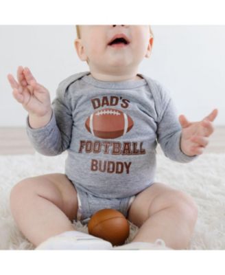 Boys' Dad's Football Buddy Long Sleeve Bodysuit - Baby