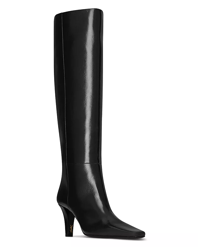Saint Laurent Women's Jill Boots In Smooth Leather