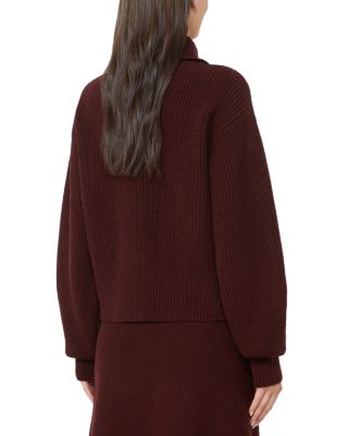 Nadar Wool & Cashmere Half Zip Sweater