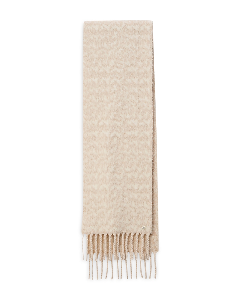 Rag & Bone Nora Twisty Fringe Scarf In Neutral