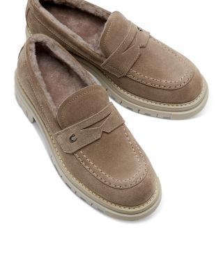 Women&#39;s Donny City Dry™ Shearling-Lined Penny Loafers