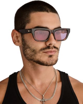 Le Castle D Frame Sunglasses, 54mm