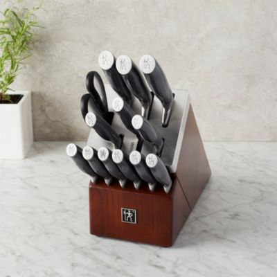Graphite 14 Piece Self Sharpening Knife Block Set