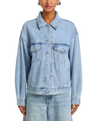 90's Trucker Dazzle Me Denim Jacket