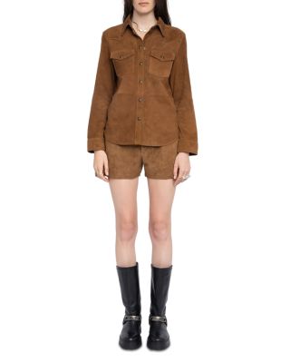 Thelma Suede Shirt