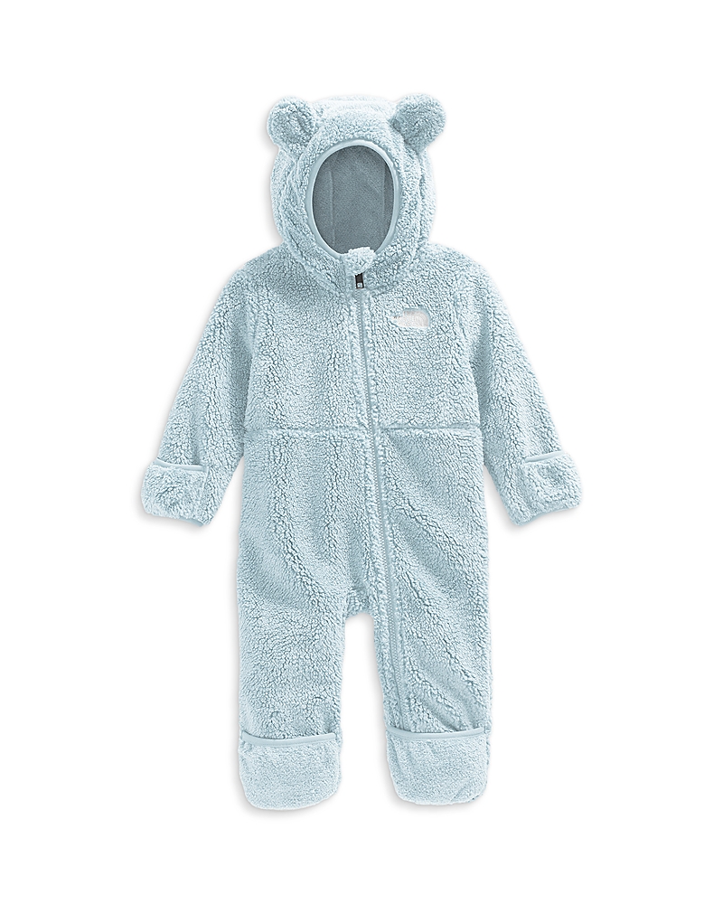 The North Face Unisex Baby Campshire One Piece Hooded Footie - Baby In Blue