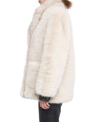 Fleur Faux Fur Coat