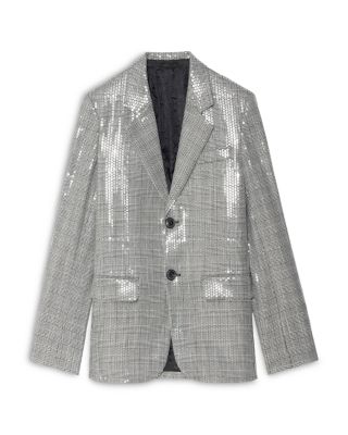 Vanille Sequined Blazer