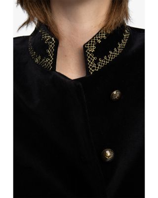 Verysa Velvet Blazer