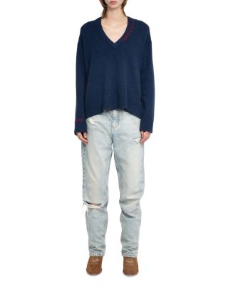 Mikyz Cashmere V Neck Sweater