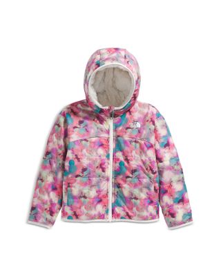 Girls' Reversible Printed Shasta Full Zip Hooded Jacket - Little Kid