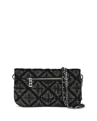 Rock Nano Denim Monogram Crossbody Bag