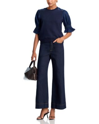 Blake Mixed Media Top