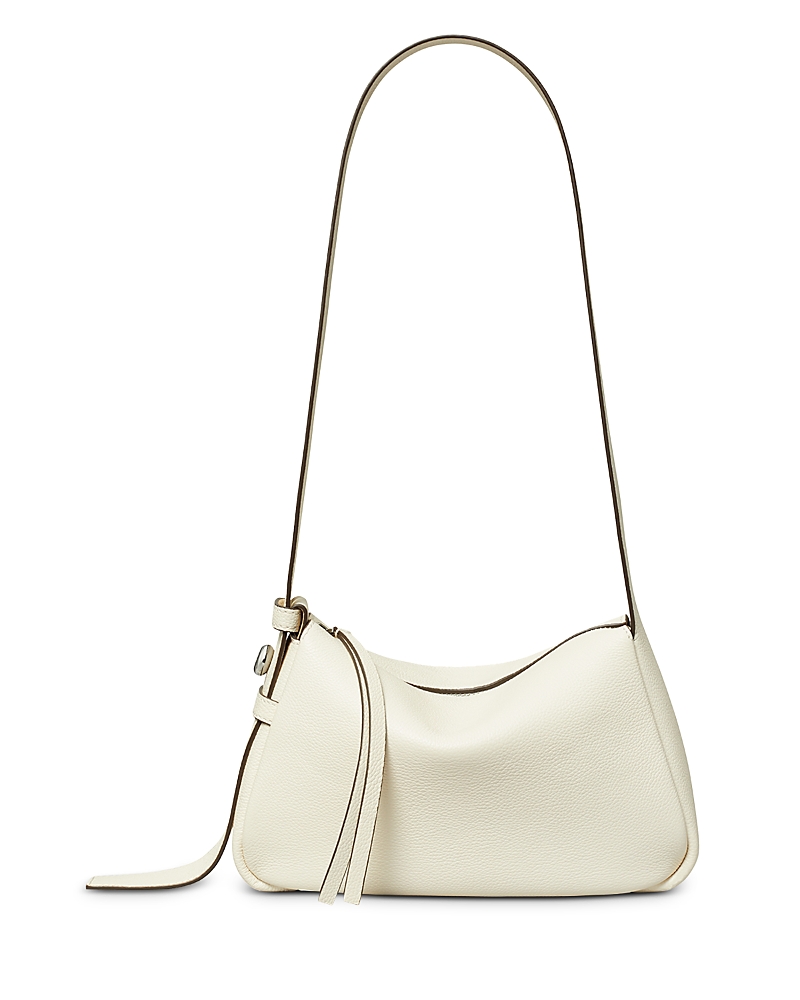 Tory Burch Romy Small Shoulder Bag In White