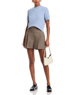 Vhari Knit Mock Neck Top